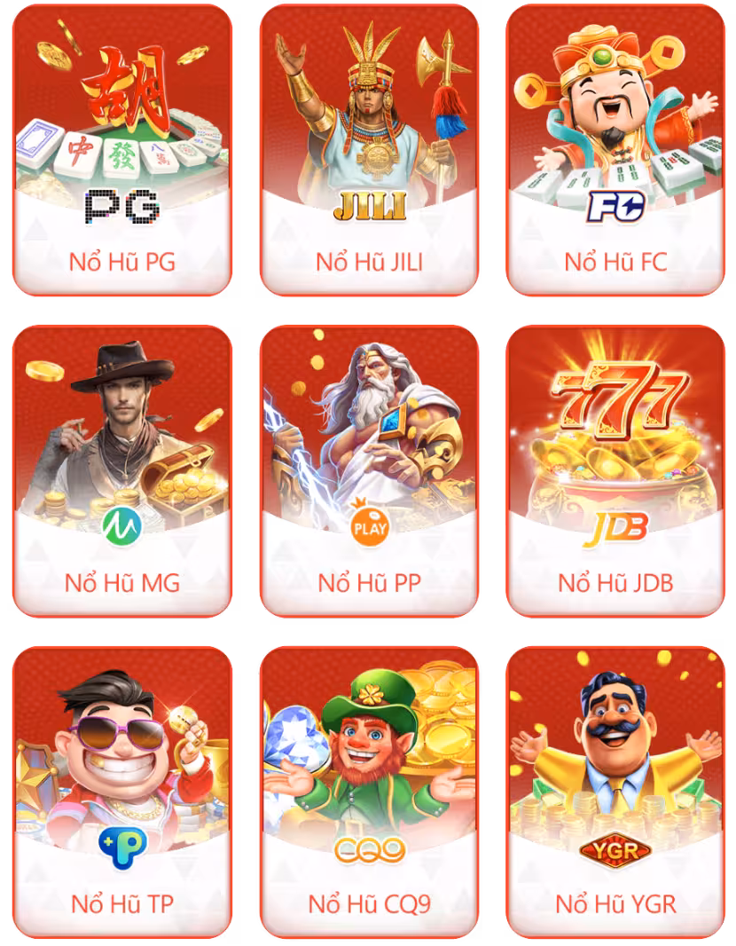 Sảnh game Nổ hũ MIN88